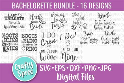 Download Bachelorette Party Bundle DXF Files