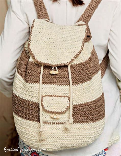 Back Bag Crochet Backpack Pattern: A Must-Have Accessory For 2023