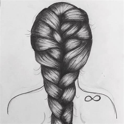 One of my favorites braid art girl infinity drawing 