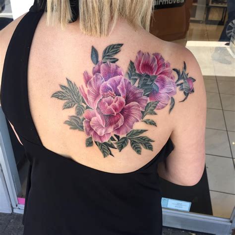 98 Cute Tattoos For Girls On Back Shoulder