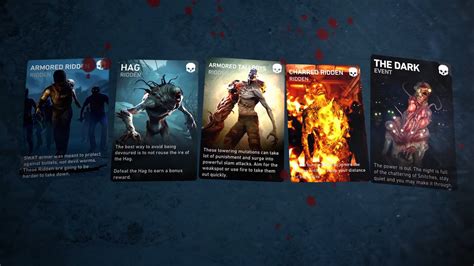 Back 4 Blood Corruption cards