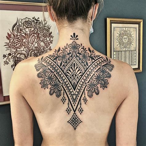 Back Feminine Tattoos