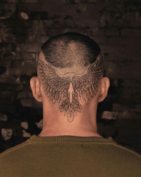 Back Head Tattoo
