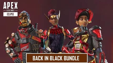 Reviving the Apex Legends battlefield with the iconic Back In Black skins!