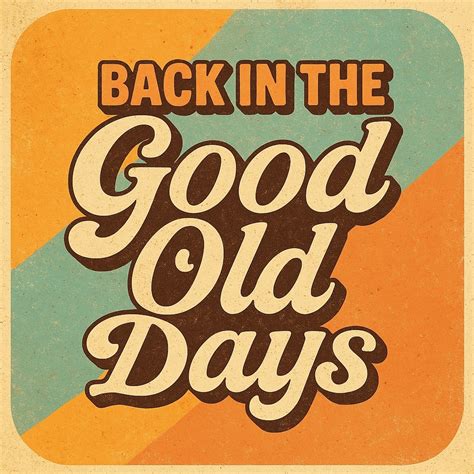 Back In The Days Catalogue