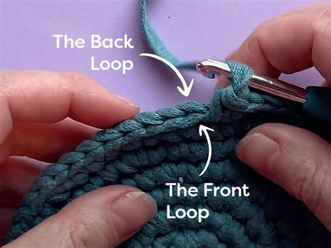 Back Loop Only Crochet