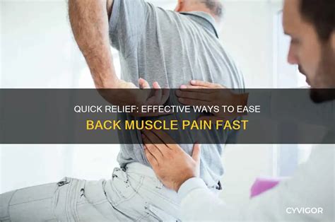 Back Pain Relief: Fast, Effective Solutions