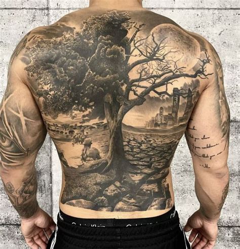 Back Tattoos For Men Ideas