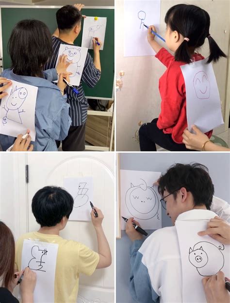 Back To Back Drawing Examples