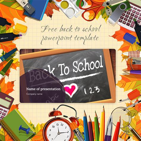 Back To School Powerpoint Template