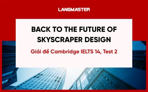 Back To The Future Of Skyscraper Design Ielts