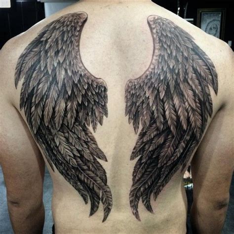 Cool Wings Tattoo For Mens Back Pictures Fashion Gallery