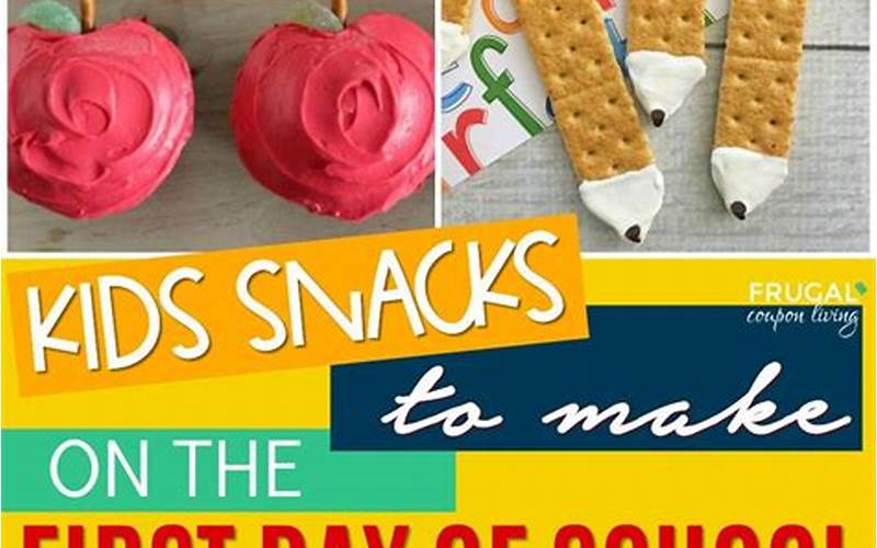 Back-To-School Snacks And Supplies