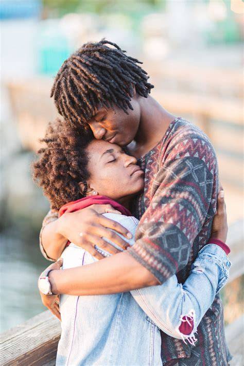 Back-to-Back Embrace Pose