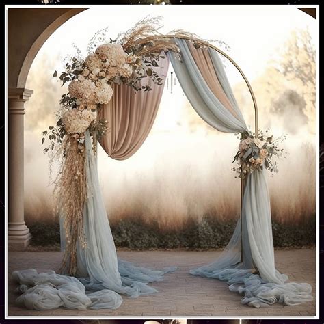 Backdrop Drapery: Framing Your Vows