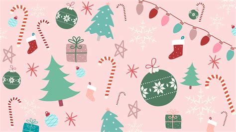 Background Cute Christmas Wallpapers For Desktop