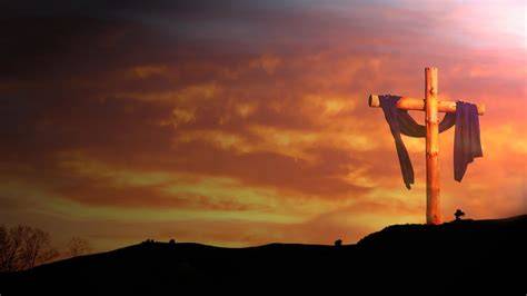 Background Easter Cross