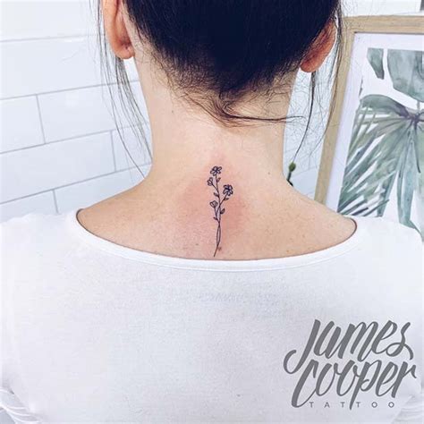 Backof The Neck Tattoo