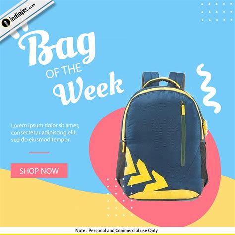 Backpack Advertisement Design