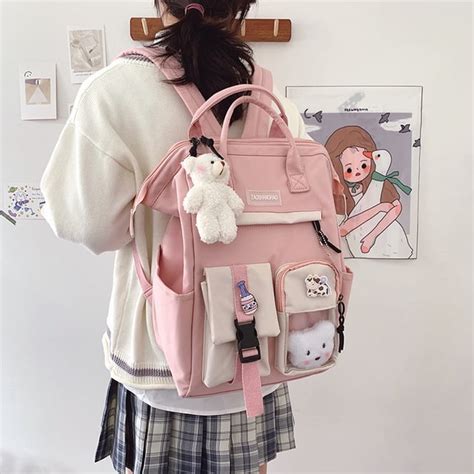 Harajuku style fashion backpack yv43132 in 2021 Aesthetic backpack