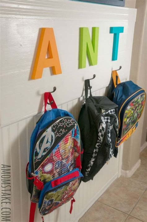 Backpack Hang Up Ideas: Keep Your Things Organized