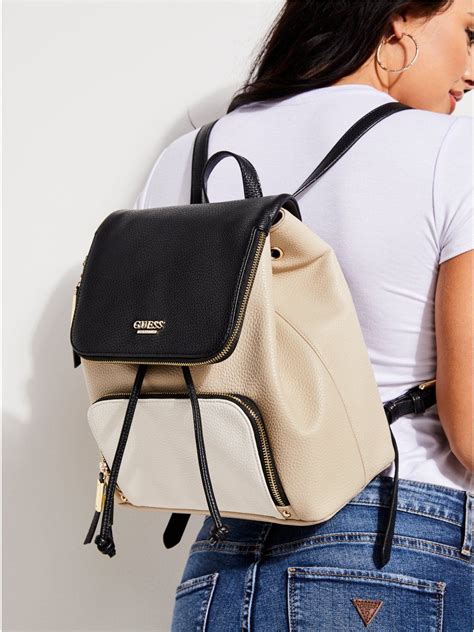GUESS Leeza Small Backpack Amazon.co.uk Clothing Small backpack