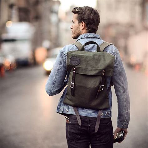 Backpack Outfit Men Street Styles