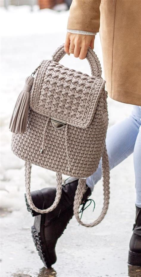 Get Creative With A Backpack Purse Crochet Pattern Free