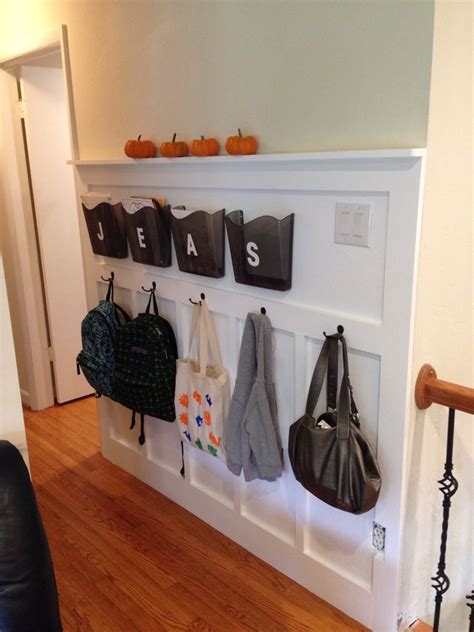 Backpack Storage Front Door: The Solution For Your Cluttered Home Entrance