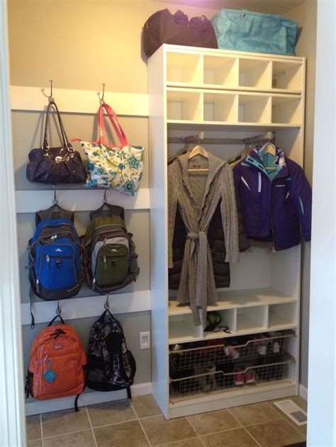 Maximizing Closet Space With Backpack Storage