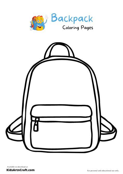 Backpack Color Page