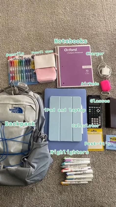 Backpack Tour Essentials