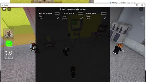 Backrooms Morphs [Kill All Players, NPCs Scripts | RbxScript
