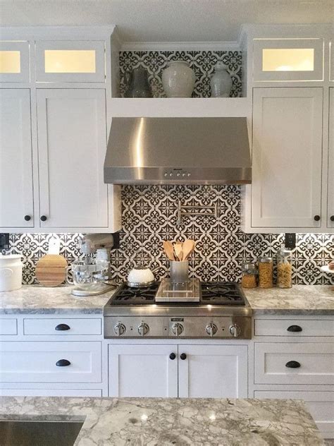 49 Amazing Kitchen Backsplash Tile Design Ideas To Try White kitchen