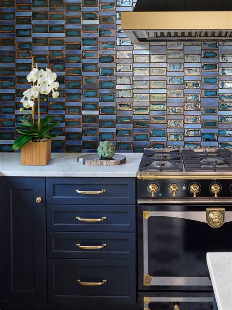 Backsplash Blue Tile