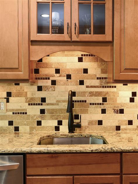 Backsplash Tile Brown