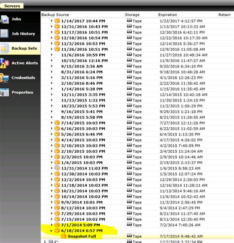 Backup Exec 2012 Restore From Catalog Tape