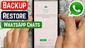 Kemampuan backup dan restore pada WhatsApp Lite