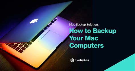Backup your Mac