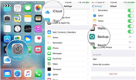 Backup your iPhone or iPad before updating