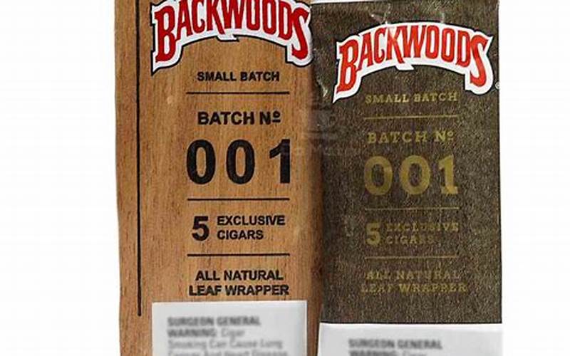 Backwoods Small Batch 001 Smoking