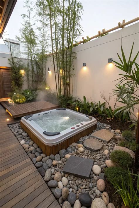 Backyard Landscaping Ideas For Hot Tubs