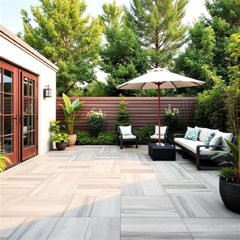 Backyard Tile Flooring