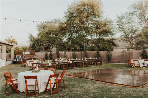 Backyard Wedding Rentals Az