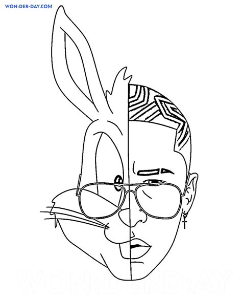 Bad Bunny Printable Images