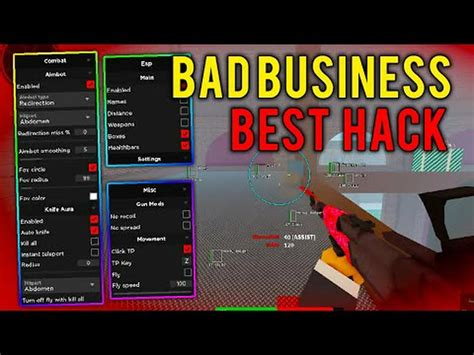 Bad Business Script Aimbot Hack Roblox
