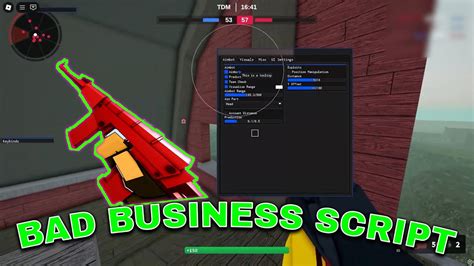 Bad Business Script Roblox - Aimbot, ESP, AutoShoot, Trigger