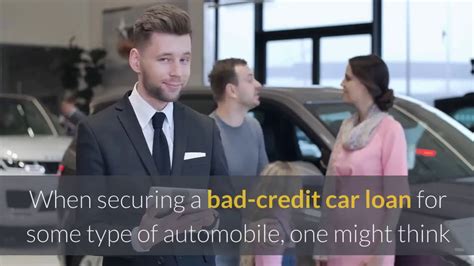 Bad Credit Bankruptcy Car Loans
