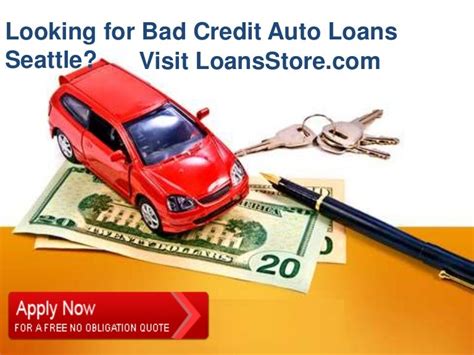 Bad Credit Car Loans Seattle