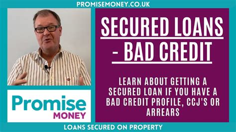 Bad Credit History Secured Loan